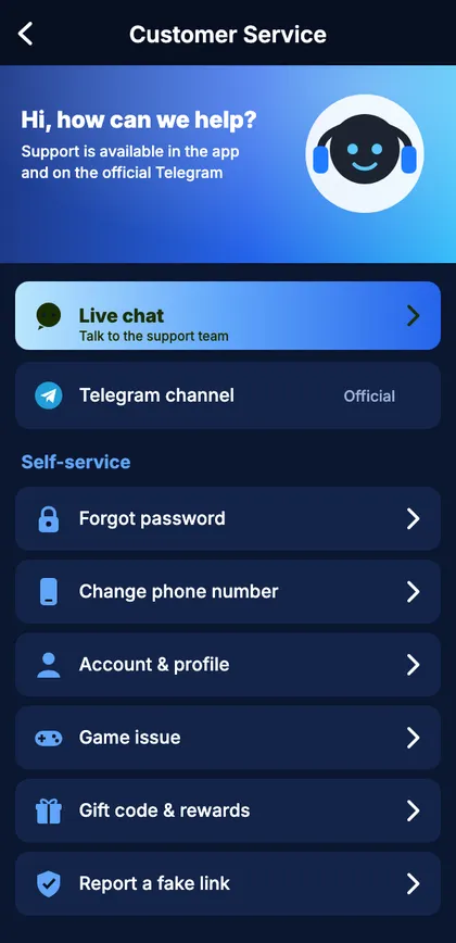 Sagar Club app customer service