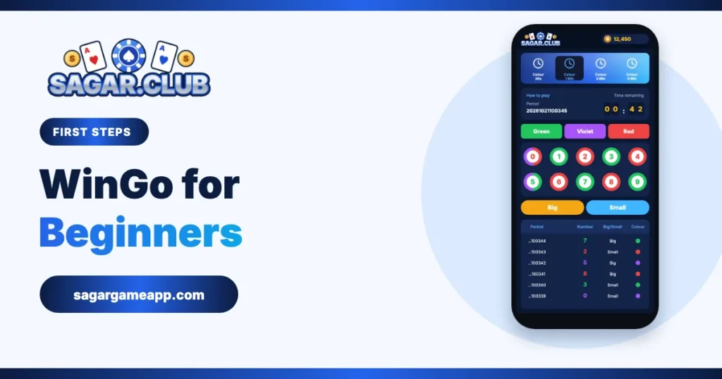 Sagar Club app WinGo beginners